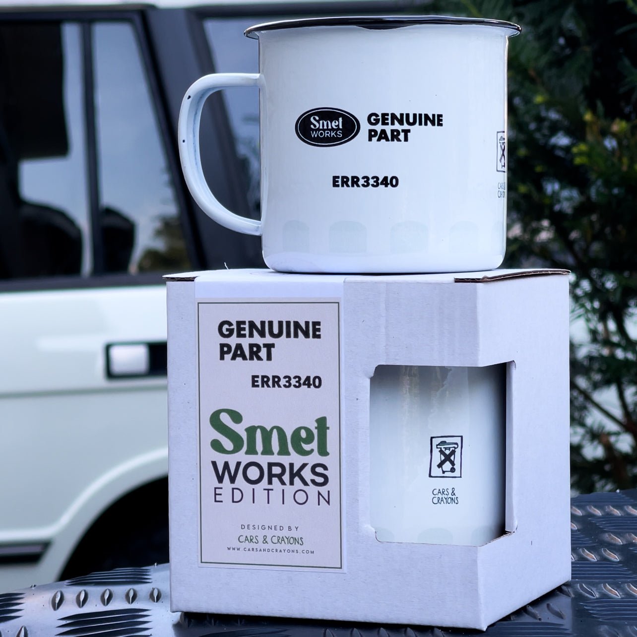 Oil Filter Mug : Smet Works Collaboration