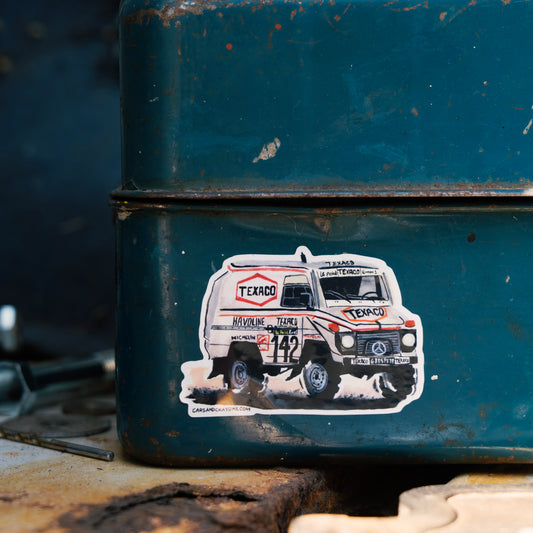 Dakar 1983 #142 Mercedes GE Sticker