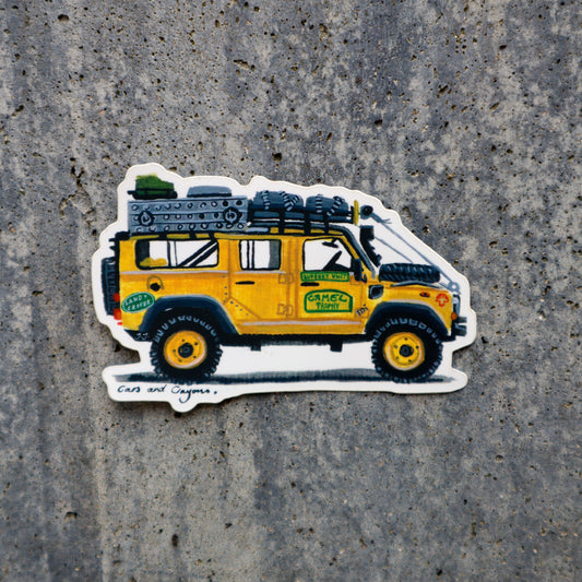Camel Trophy Land Rover: All-Surface Sticker