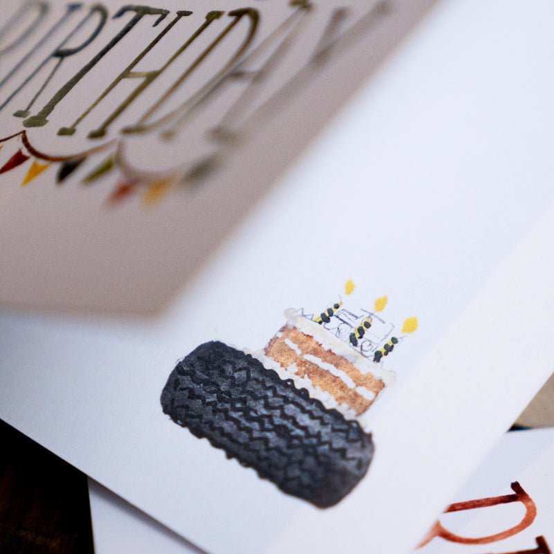 Land Rover Defender 110 Birthday Card