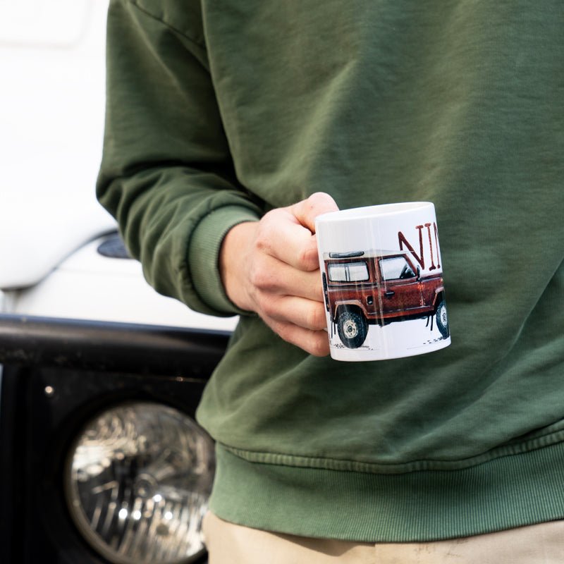 The Defender Ninety Mug