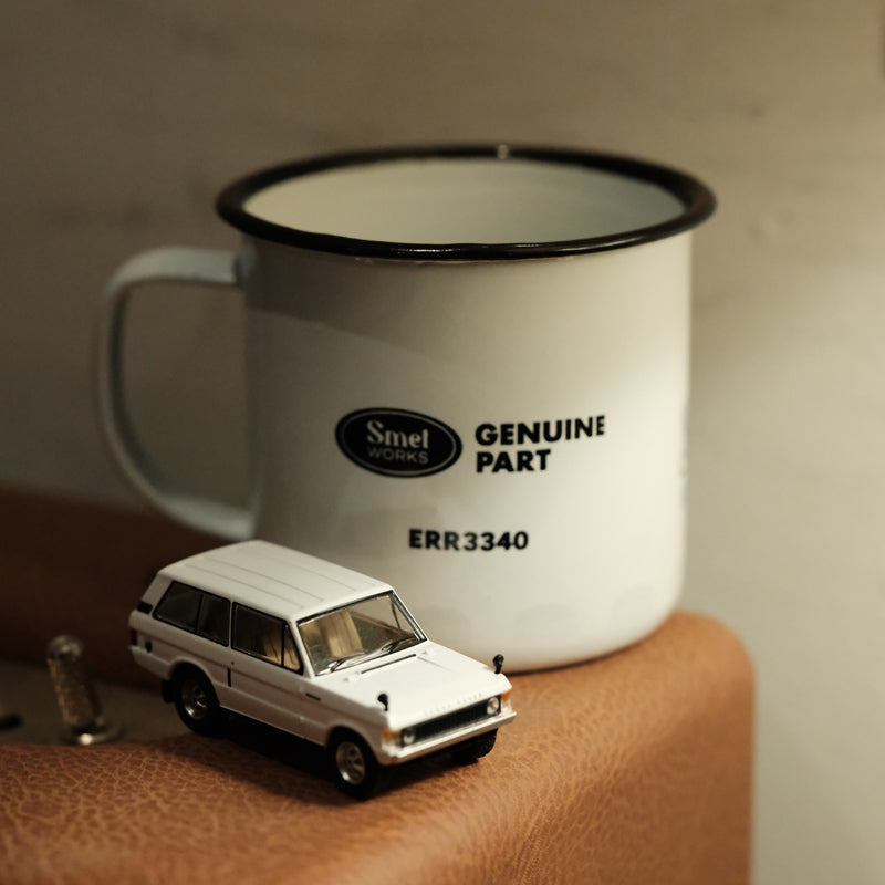 Smet Works x Cars & Crayons: Oil Filter Enamel Mug