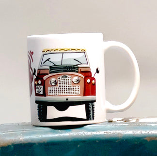 Valentines Day Classic Car Mug Collection